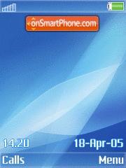 Absract Blue tema screenshot