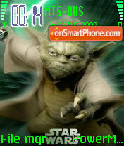 Master Yoda theme screenshot