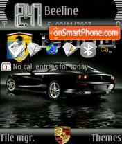 Capture d'écran Car Ferrari thème