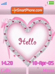 Heart Hello theme screenshot
