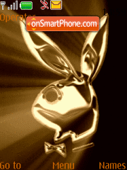 Bronze Playboy theme screenshot