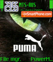 Capture d'écran Puma N70 thème
