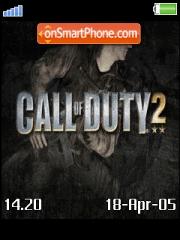 Capture d'écran Call Of Duty S700 thème
