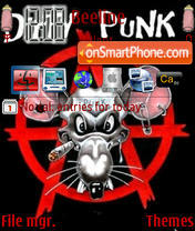 Скриншот темы Dirty Punk