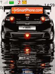 Capture d'écran Animated Mazda thème