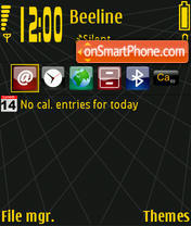 Capture d'écran Iphone2 3rd thème