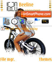 Bicycle 01 es el tema de pantalla