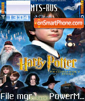 Harry Potter 09 theme screenshot