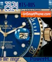 Rolex theme screenshot