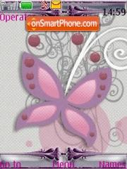 Abstract Butterfly Theme-Screenshot
