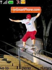 Capture d'écran Skateboard thème