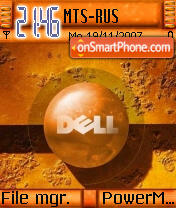 Dell theme screenshot