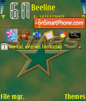 Dallas Stars Theme-Screenshot