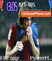 Messi Theme-Screenshot