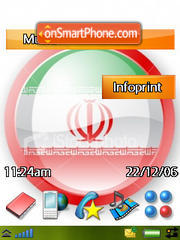 Capture d'écran Iran thème