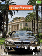 Bmw M6 Cabriolet theme screenshot