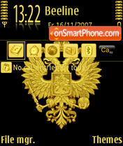 Gold Ru tema screenshot