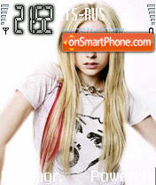Avril es el tema de pantalla