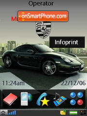 Capture d'écran Porsche Cayman S thème