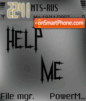 Help Me 03 theme screenshot