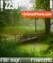 Forest Of Dream 01 tema screenshot