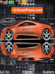 Animated Audi Tuning theme screenshot