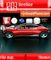 Audi Car tema screenshot