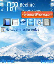 Dreamy Winter 01 theme screenshot
