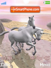 Unicorn 01 tema screenshot