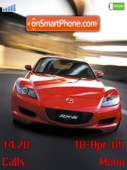 Mazda Rx W900 theme screenshot