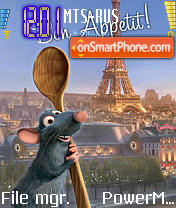 Ratatouille theme screenshot