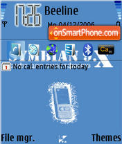 Symbian 9x es el tema de pantalla
