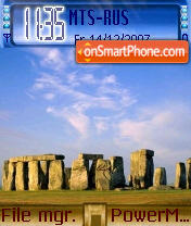 Stone Age theme screenshot