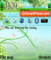 Green World theme screenshot