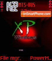 Animated XP Loading tema screenshot