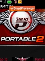 DJ Max Portable Lite theme screenshot