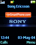 Sony Animated theme screenshot