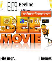 BeeMovie 01 es el tema de pantalla