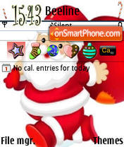 Скриншот темы Santa Clause