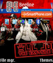 Capture d'écran Lil Jon thème
