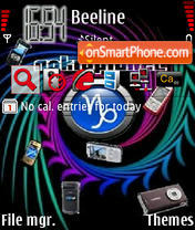 Nokiaplanet theme screenshot