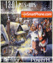Christmas 2008 theme screenshot