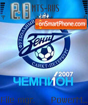 Zenit 2007 tema screenshot
