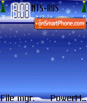 Capture d'écran Christmas Time thème