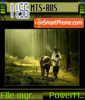 Cowboy tema screenshot