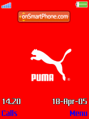 Скриншот темы Puma Animated