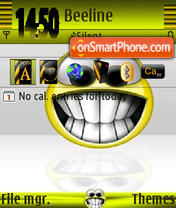 Smile Plz es el tema de pantalla