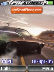 Capture d'écran Need for Speed Pro Street Car thème