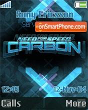 Need for Speed Carbon es el tema de pantalla
