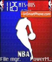 NBA tema screenshot